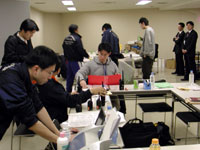運営本部の様子